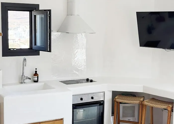 Дом отдыха Kukulu Luxury Pool - Mykonos Private Oasis Ано Мера